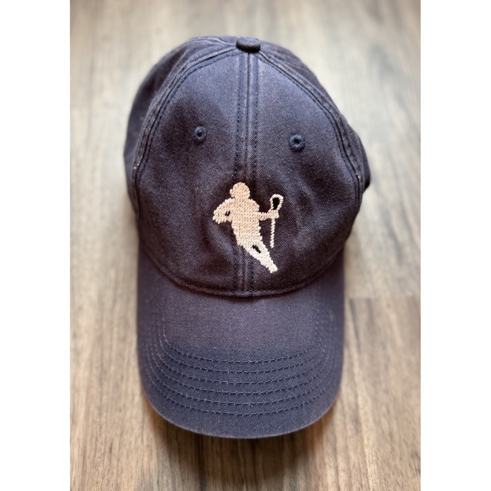 Tuckernuck Harding-Lane Lacrosse Needlepoint Hat Adjustable Strapback RARE - Picture 2 of 6